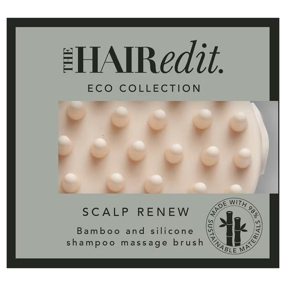 Bamboo Shampoo Scalp Massage Brush